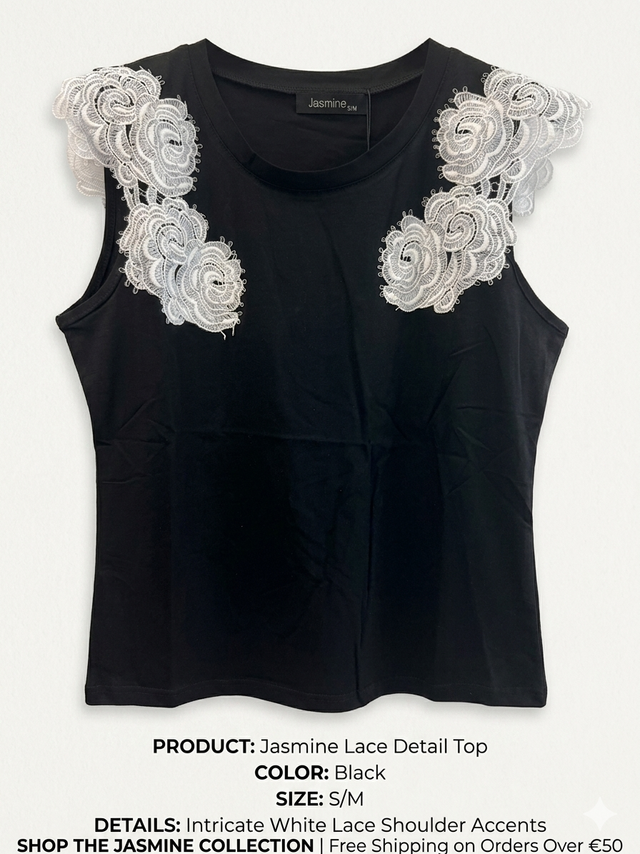Jasmine Lace Detail Top