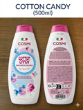 Bagnoschiuma Cosmi Cotton Candy – Idratante con Olio di Argan e Mandorle Dolci (500ml)